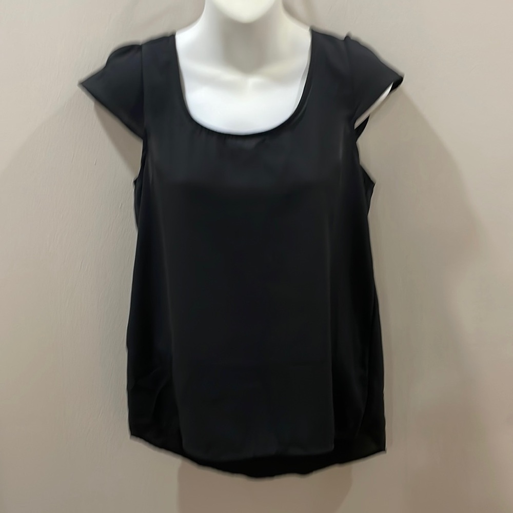 Pink Rose Brand - black blouse - Size Small